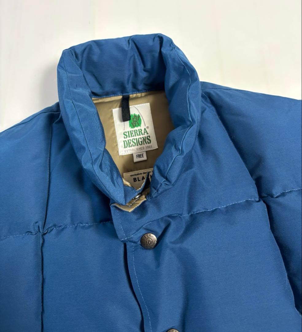 定価3万未使用 SIERRADESIGNS ダウンベスト シエラデザイン 別注品