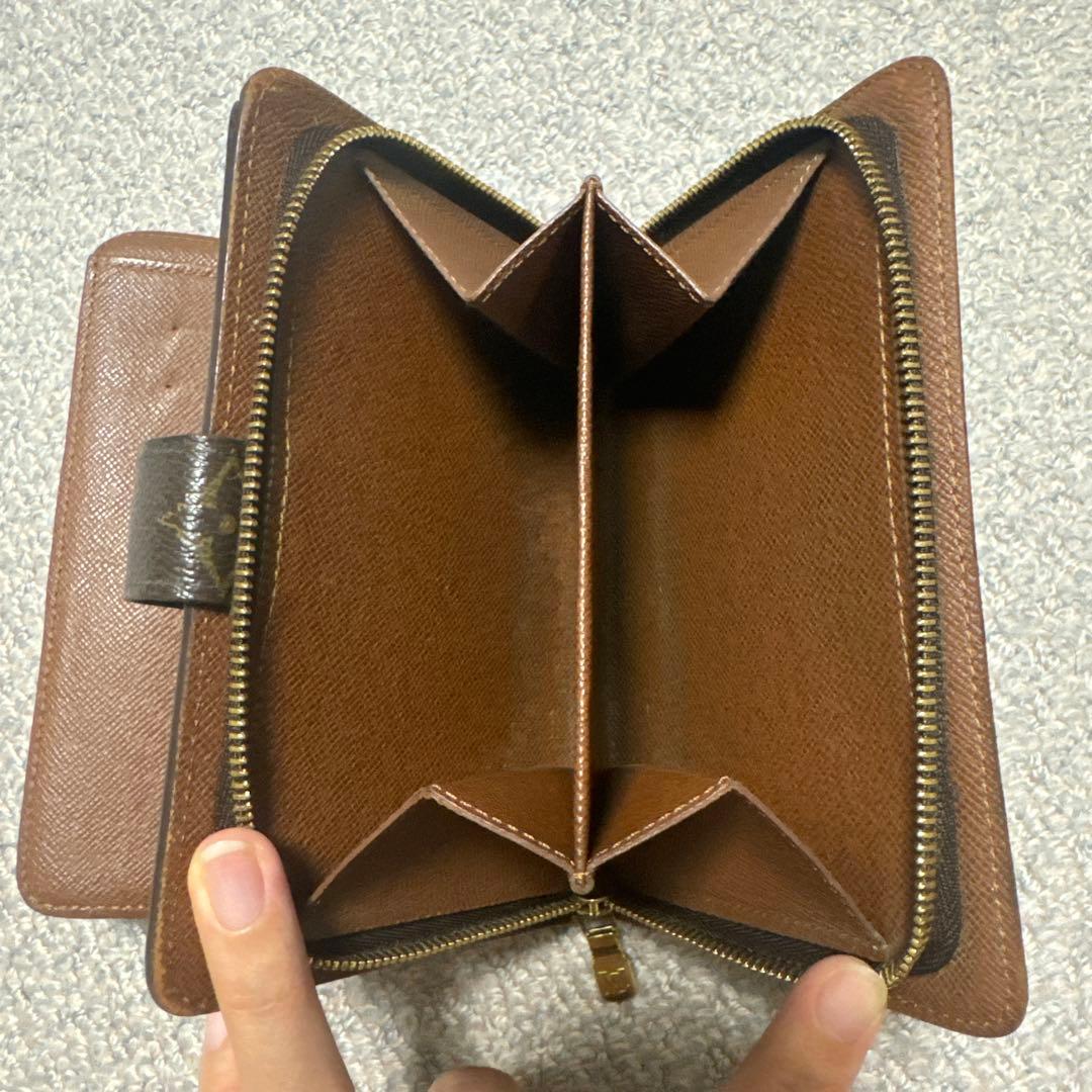 【美品】Louis Vuitton 二つ折り財布 モノグラム