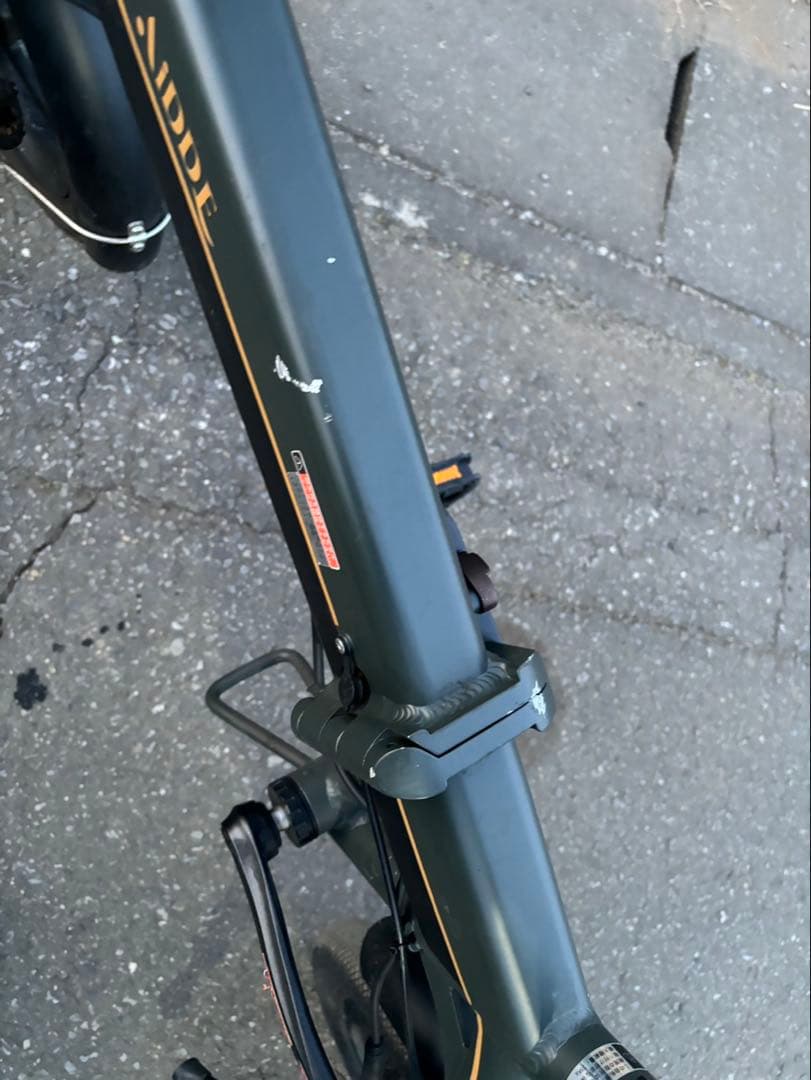 折りたたみ電動アシスト自転車　 AIDDE アイッデ 送料込み