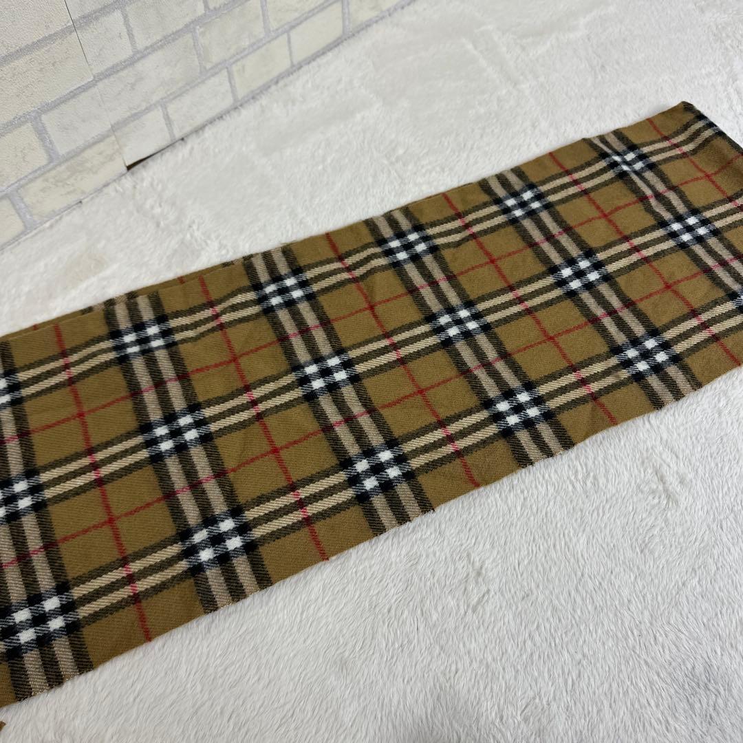 Burberrys バーバリーズ LAMBSWOOL ノバチェック マフラー