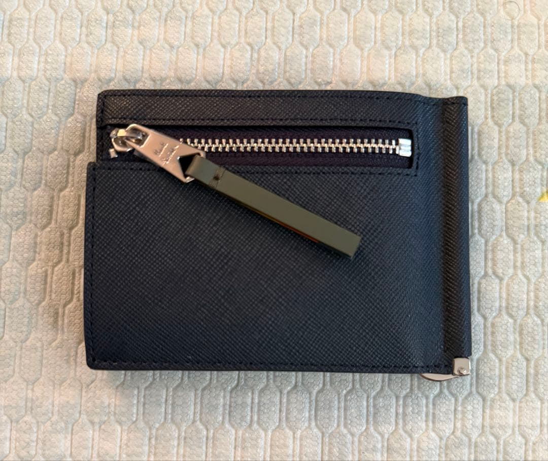 【新品未使用品】Paul Smith 二つ折り財布 （ネイビー ）
