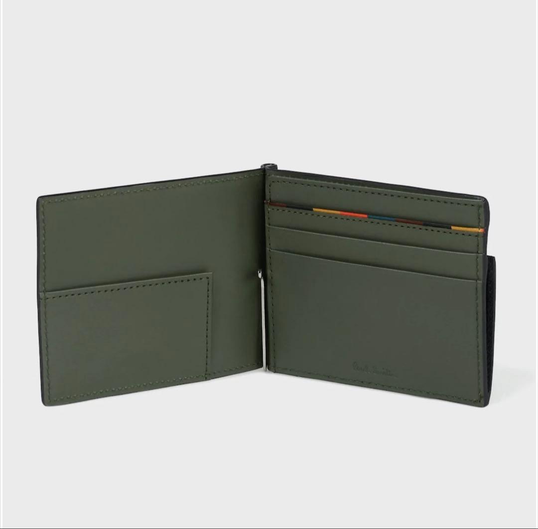 【新品未使用品】Paul Smith 二つ折り財布 （ネイビー ）