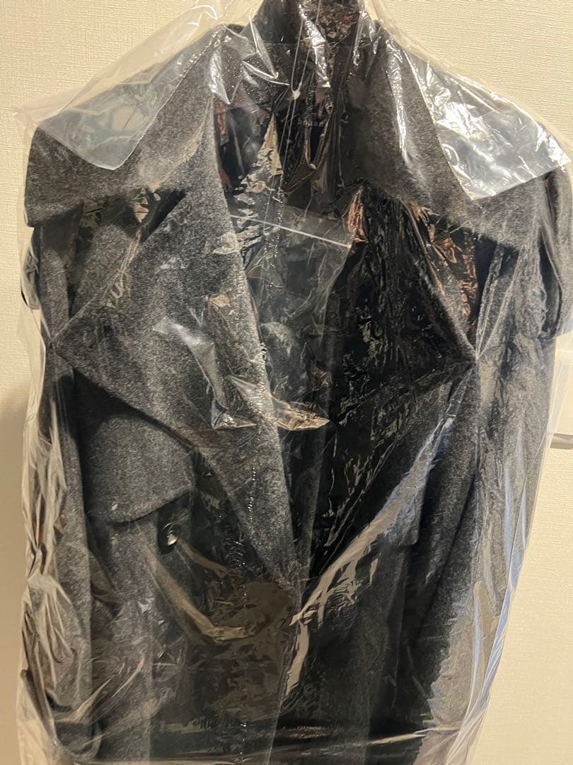 anuans アニュアンスリバーウールミドルトレンチコート アウター レディース