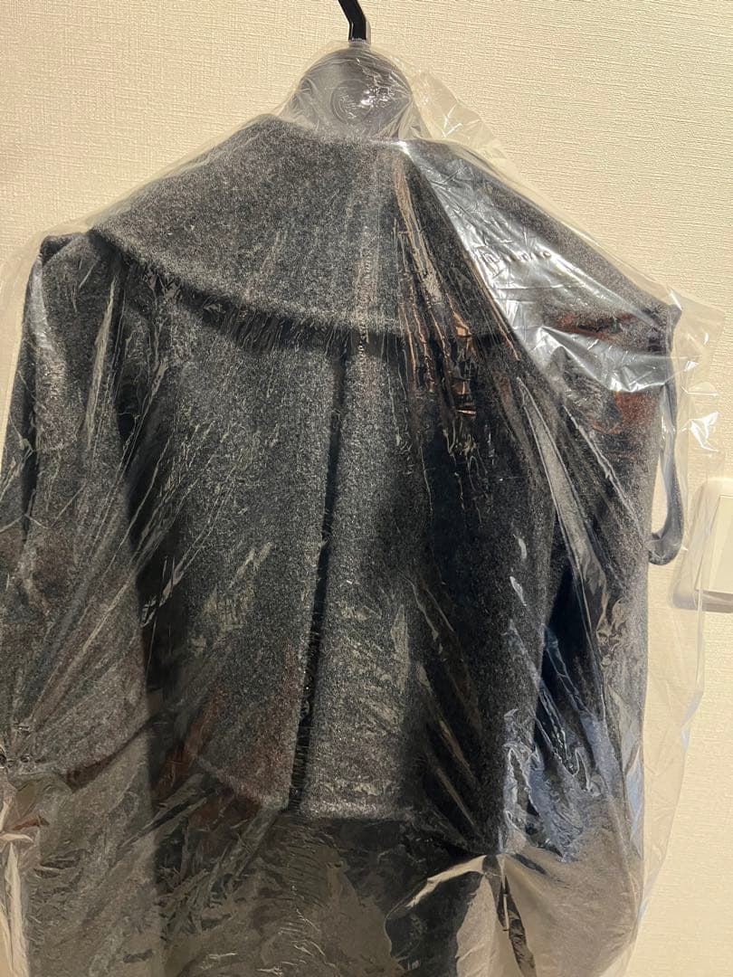 anuans アニュアンスリバーウールミドルトレンチコート アウター レディース