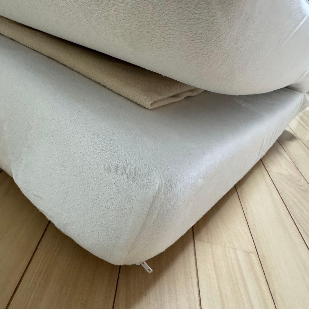 【値下中】モットンマットレス　ダブルサイズ　ハード（280N） ＋ ニトリシーツ