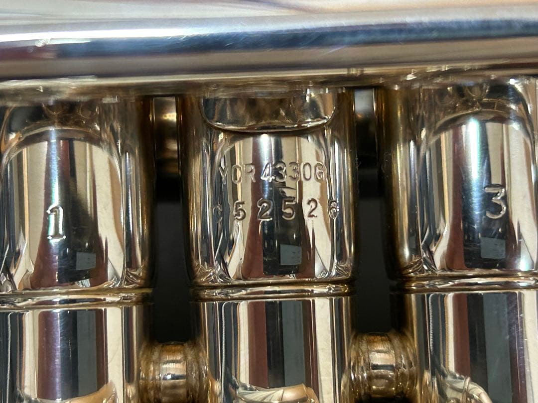 コルネット　YCR-4330G 銀メッキ　美品