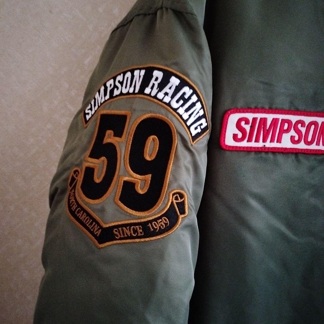 SIMPSON オリーブグリーン ボンバージャケット