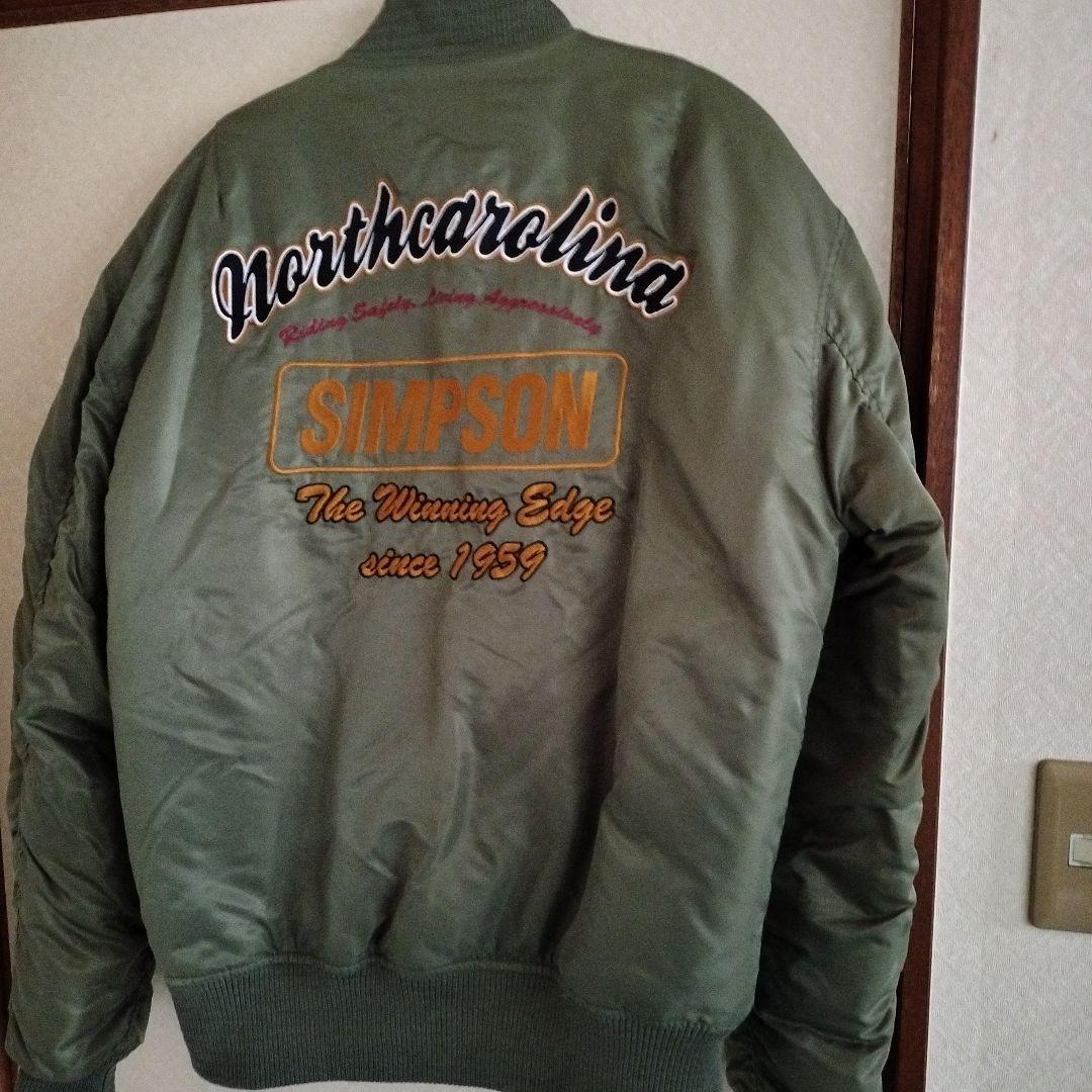 SIMPSON オリーブグリーン ボンバージャケット