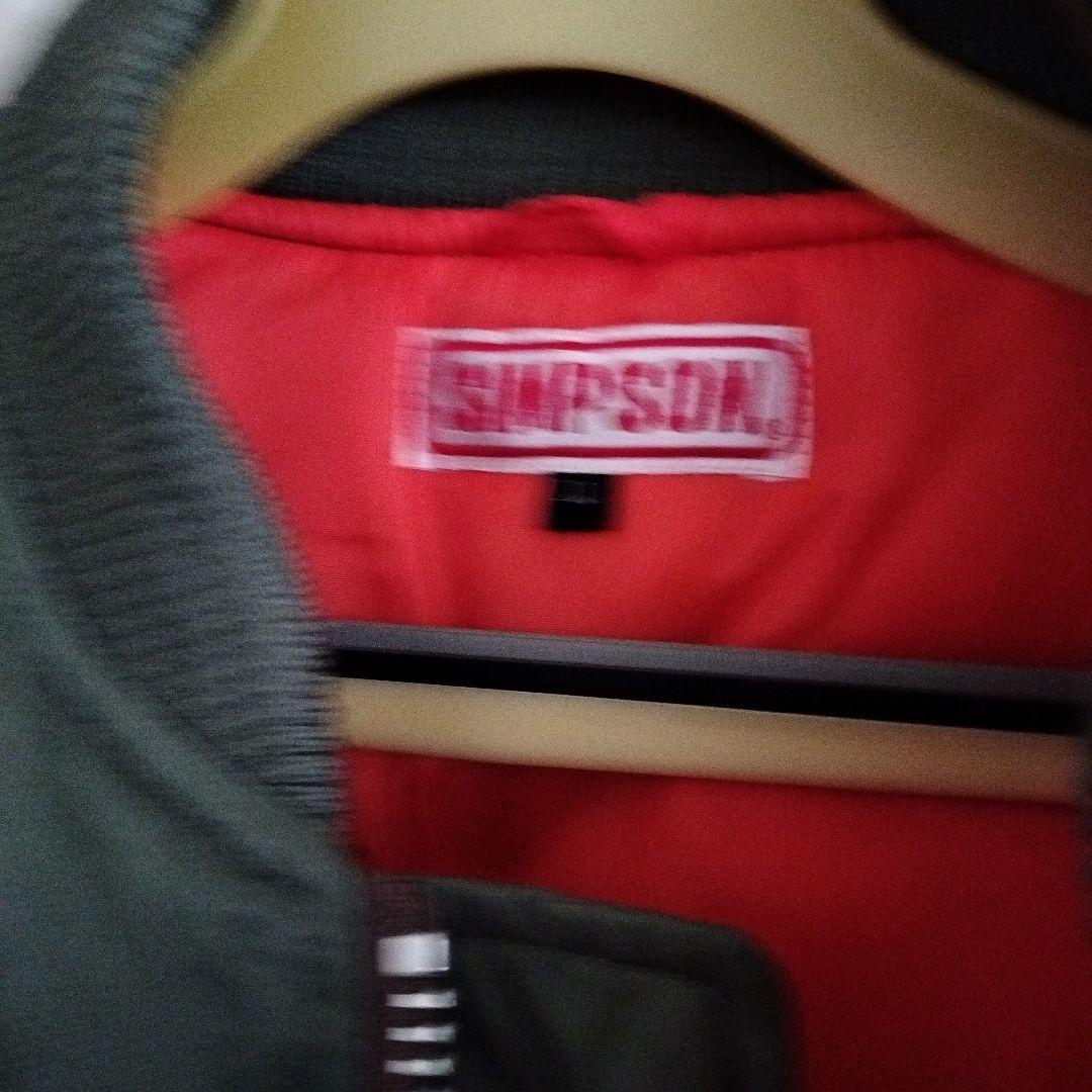 SIMPSON オリーブグリーン ボンバージャケット