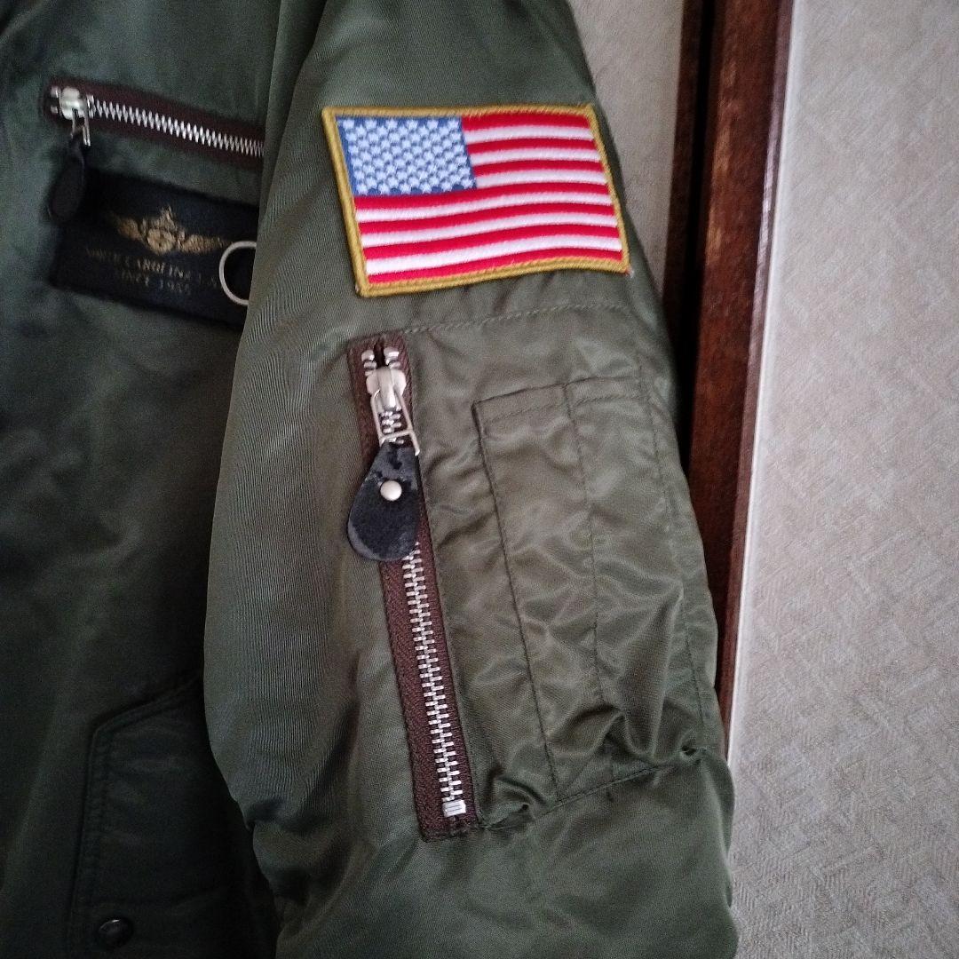 SIMPSON オリーブグリーン ボンバージャケット