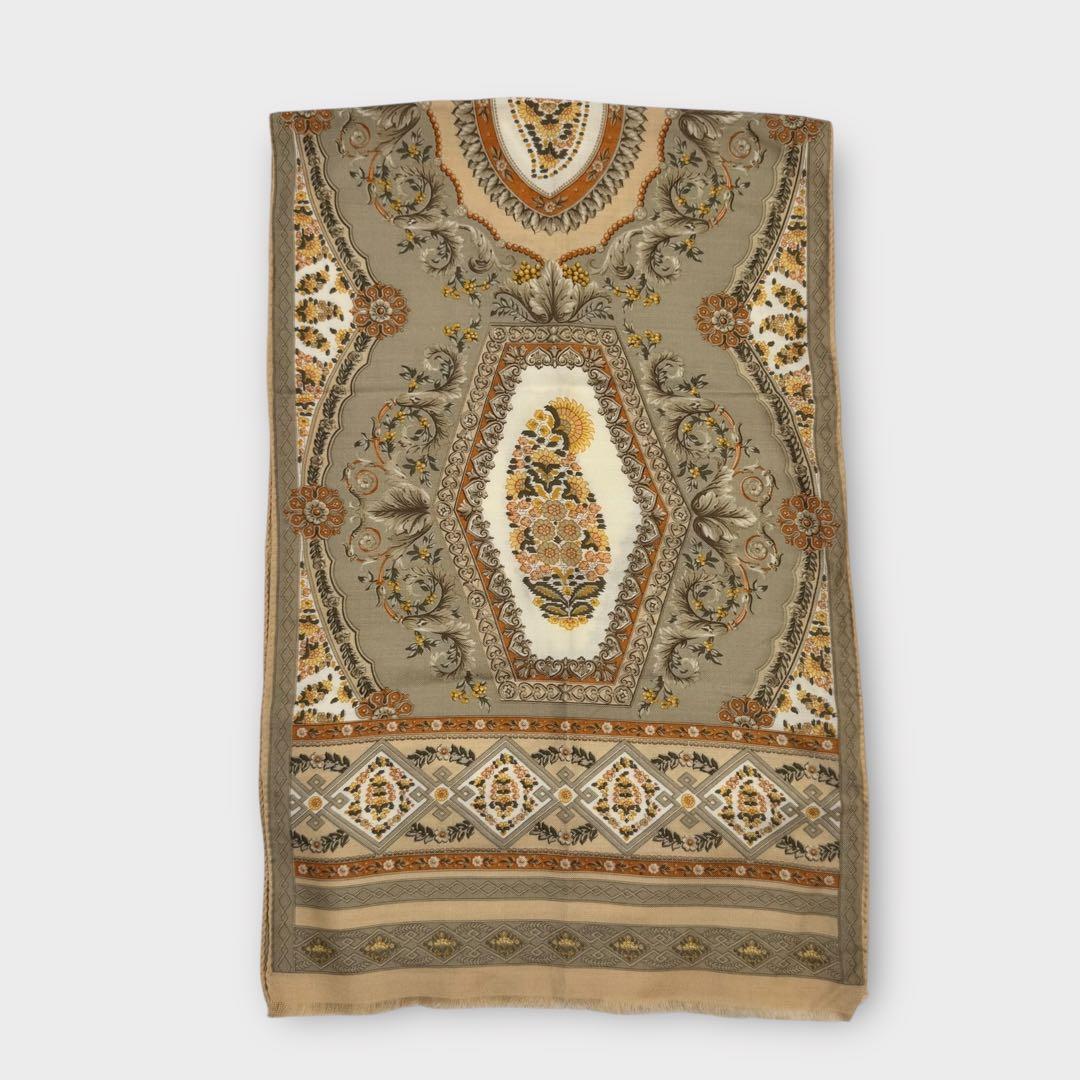超美品✨ETRO エトロ　フラワー　ストール　スカーフ　ショール