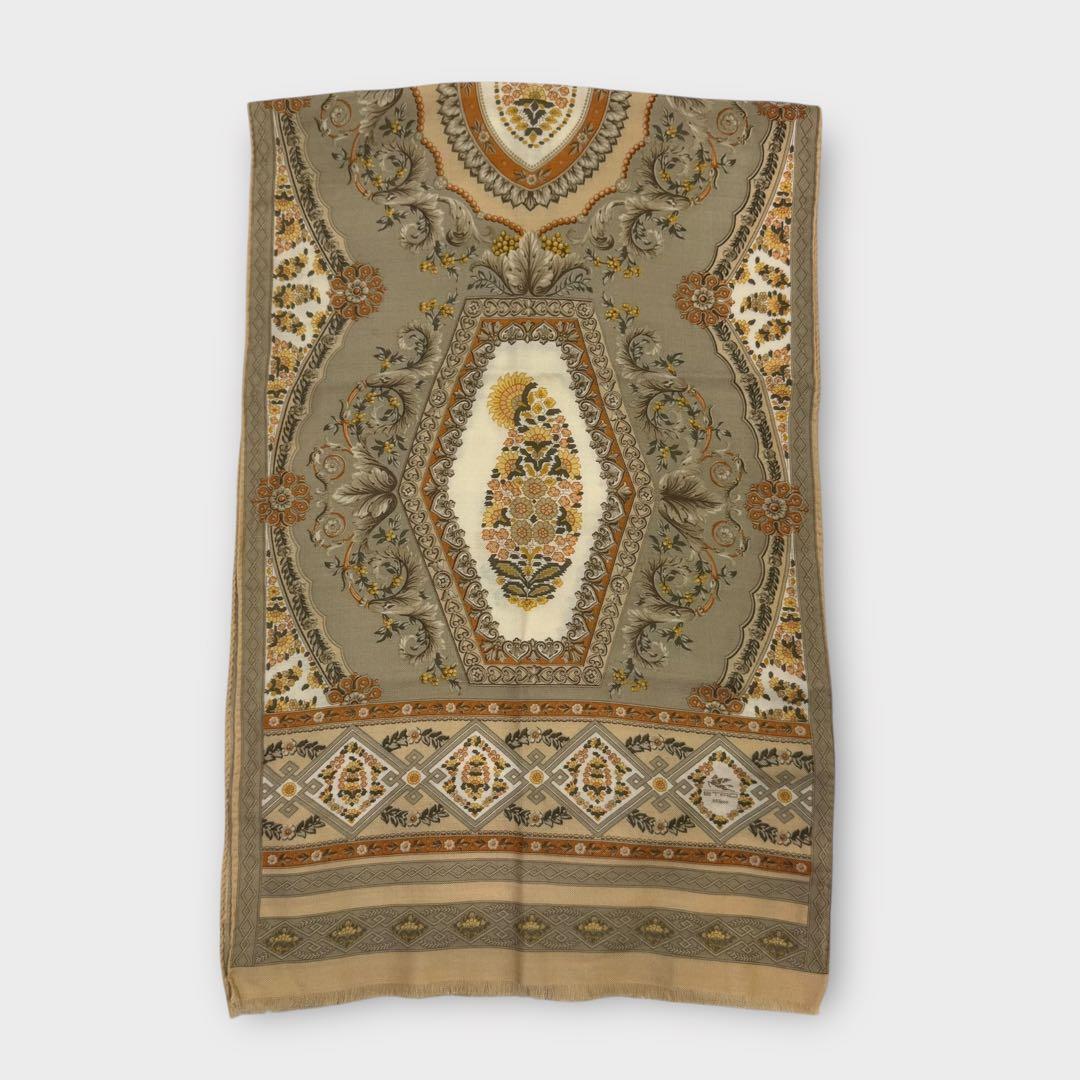 超美品✨ETRO エトロ　フラワー　ストール　スカーフ　ショール