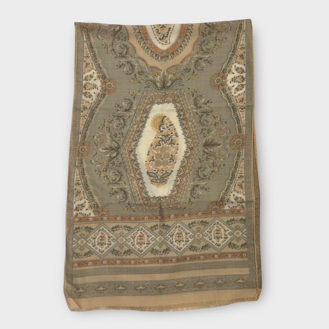 超美品✨ETRO エトロ　フラワー　ストール　スカーフ　ショール