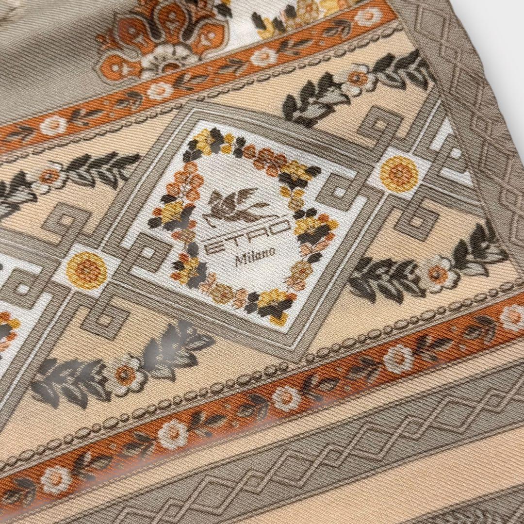 超美品✨ETRO エトロ　フラワー　ストール　スカーフ　ショール