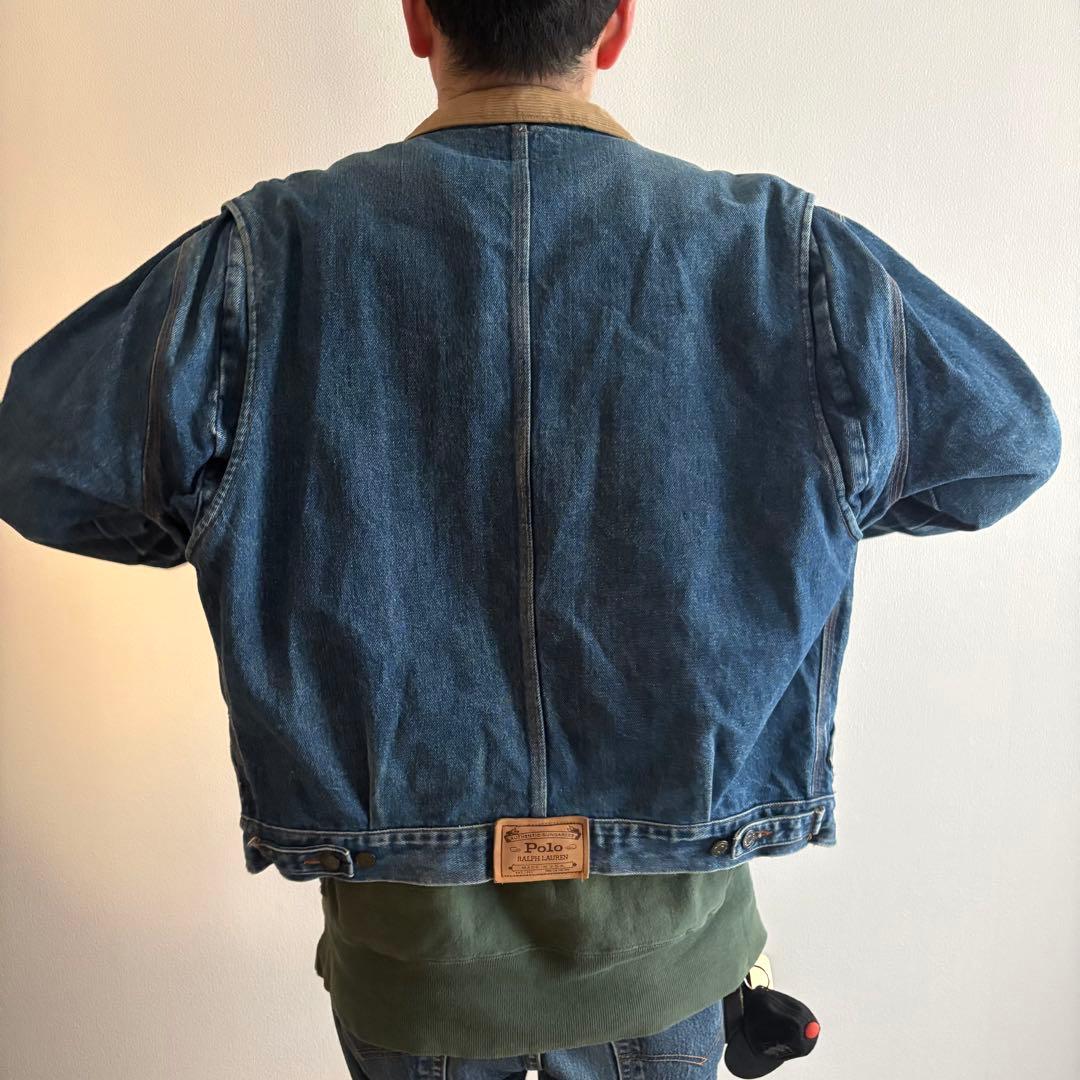【超希少】80's Polo Ralph Lauren 白タグ デニムジャケット
