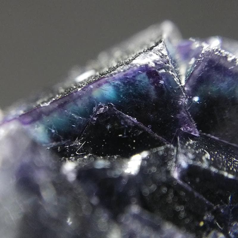 347 オコルス鉱山産 パープル ブルー フローライト