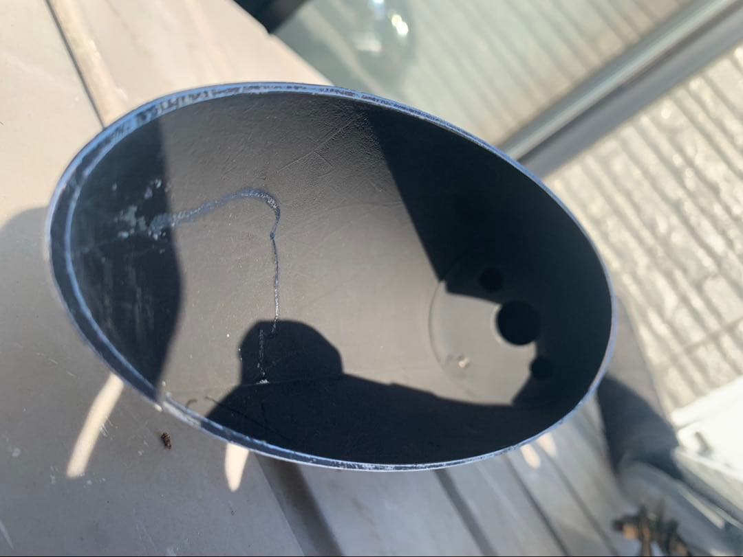 ステンレススチール ポリッシュクローム マフラー バルカン400用マフラー