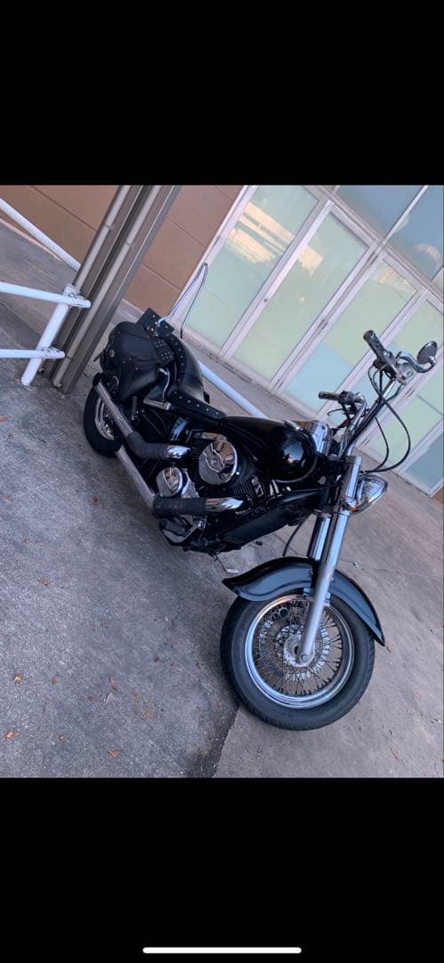 ステンレススチール ポリッシュクローム マフラー バルカン400用マフラー