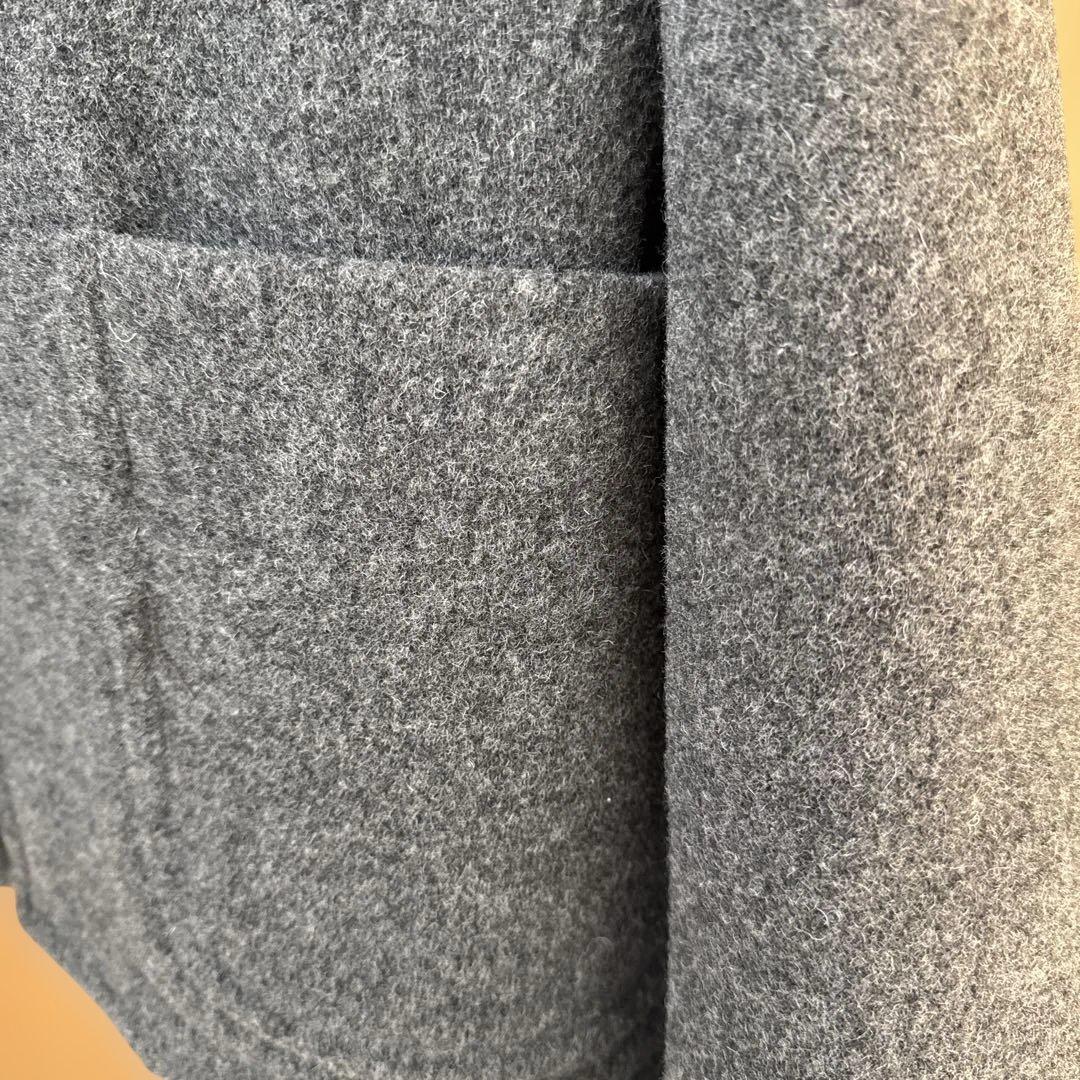 DANTON/ダントン　ウールカラーレスジャケット36