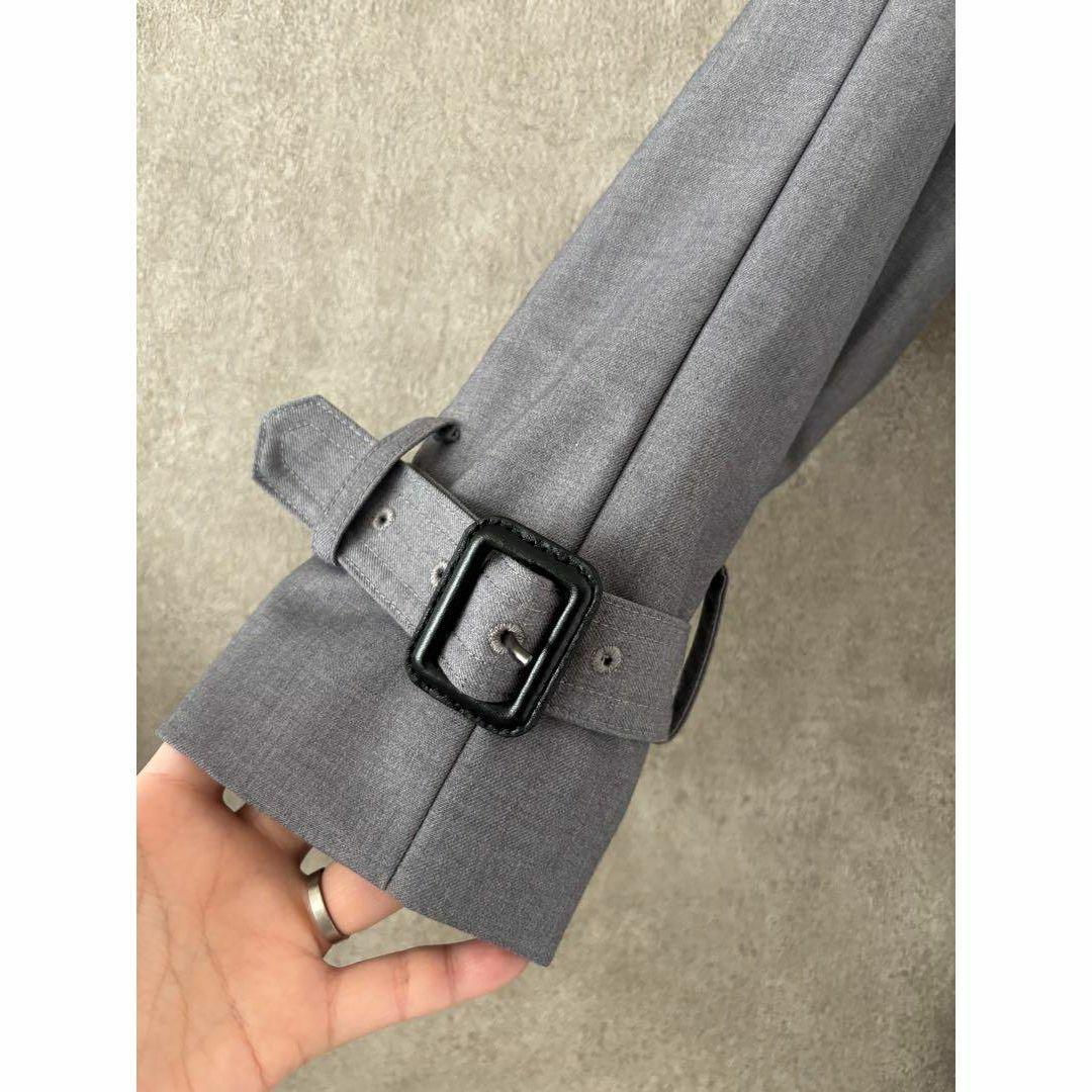 Loungedress　ラウンジドレス トレンチコート　ロング丈　グレー　F