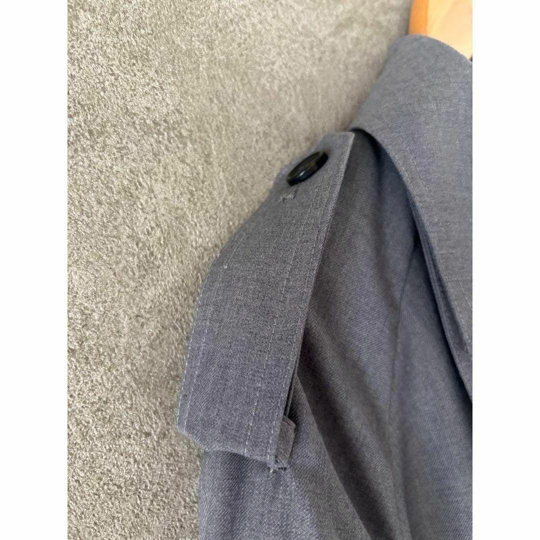 Loungedress　ラウンジドレス トレンチコート　ロング丈　グレー　F