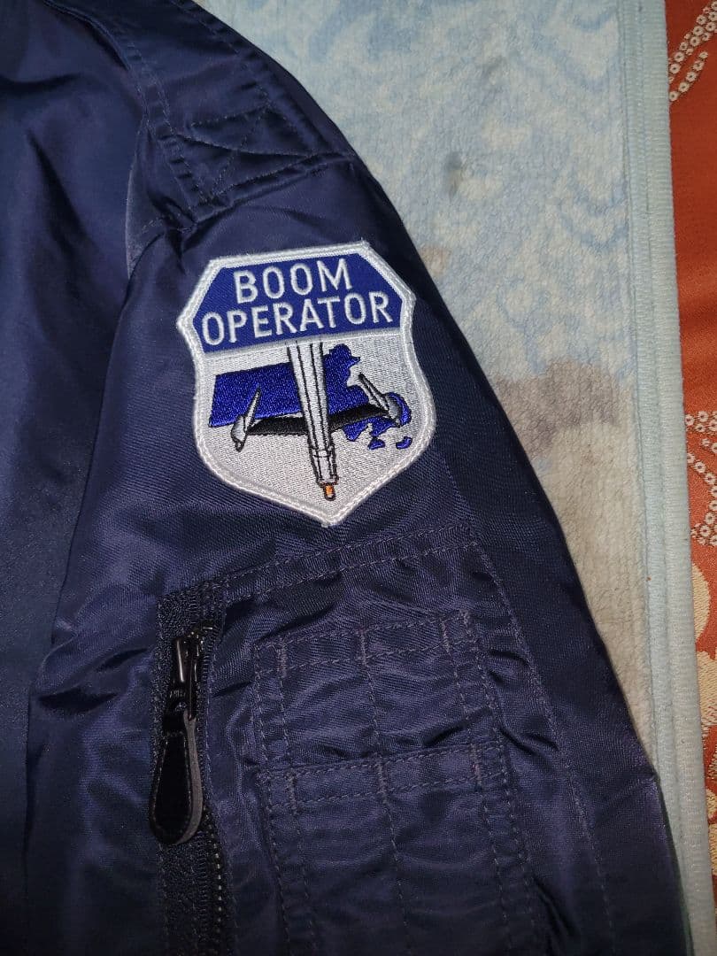 AVIREX フライトジャケット L-2A オリジナルカスタム ネイビー