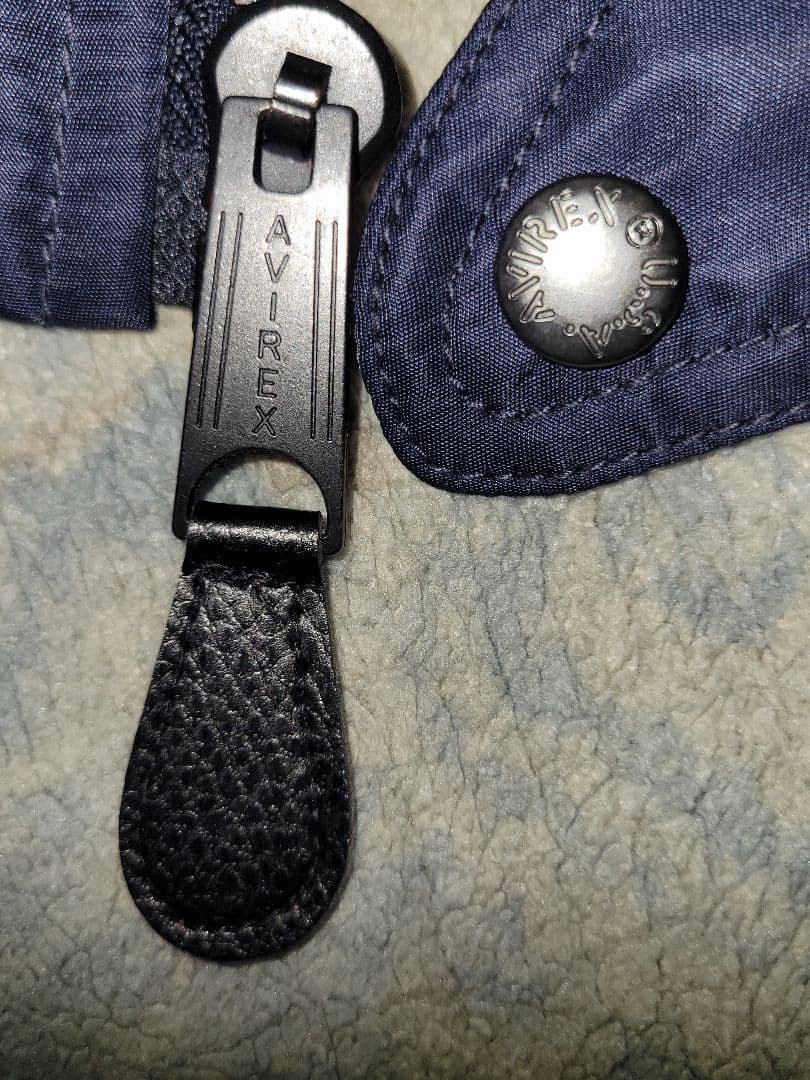 AVIREX フライトジャケット L-2A オリジナルカスタム ネイビー