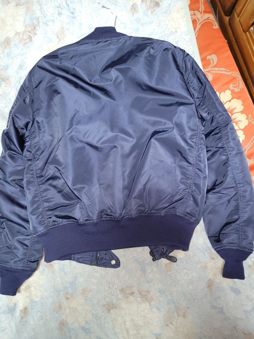 AVIREX フライトジャケット L-2A オリジナルカスタム ネイビー