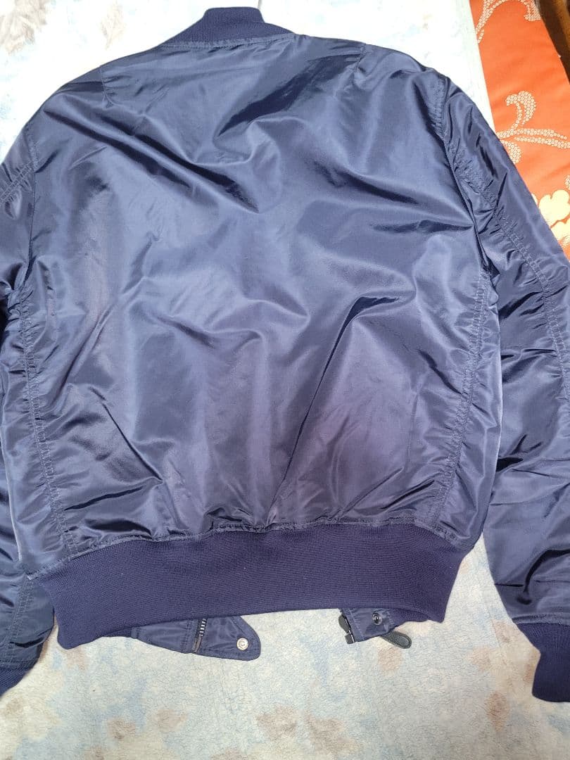 AVIREX フライトジャケット L-2A オリジナルカスタム ネイビー