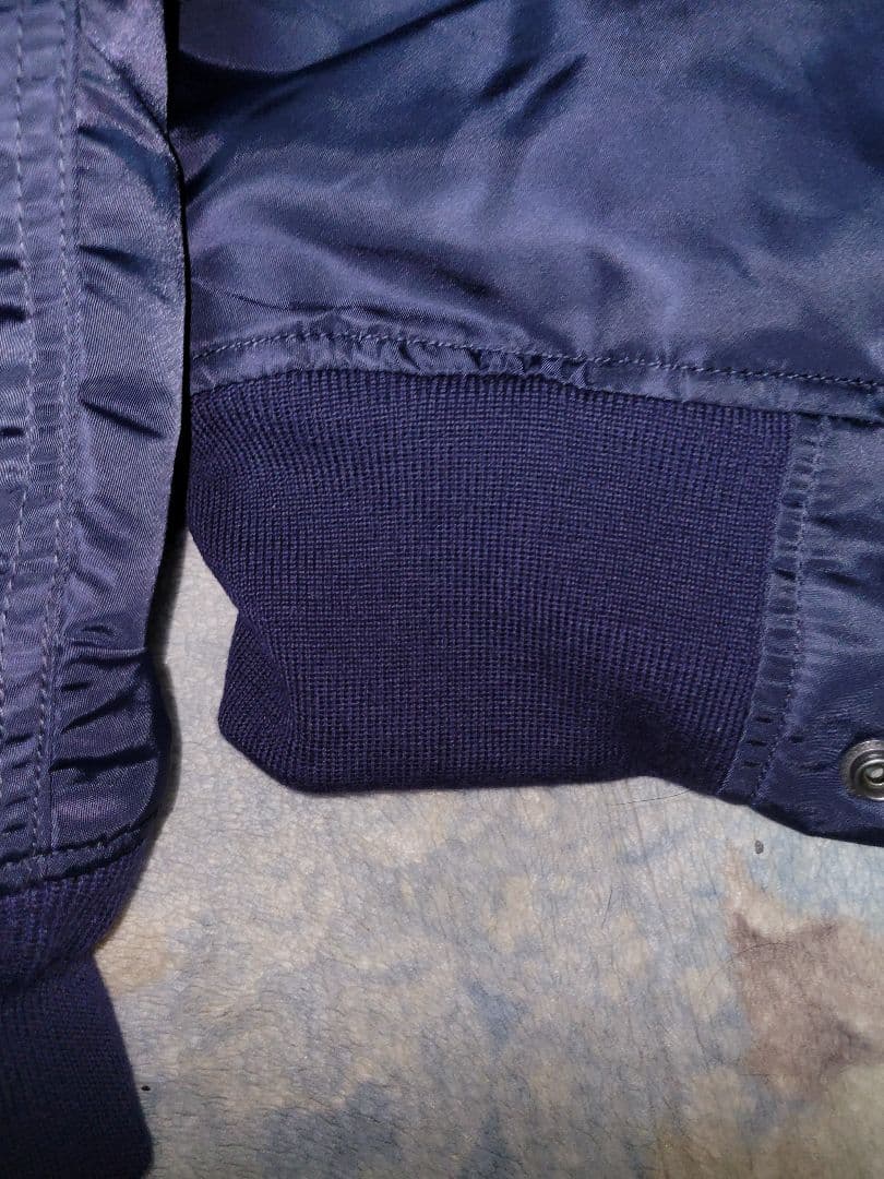 AVIREX フライトジャケット L-2A オリジナルカスタム ネイビー