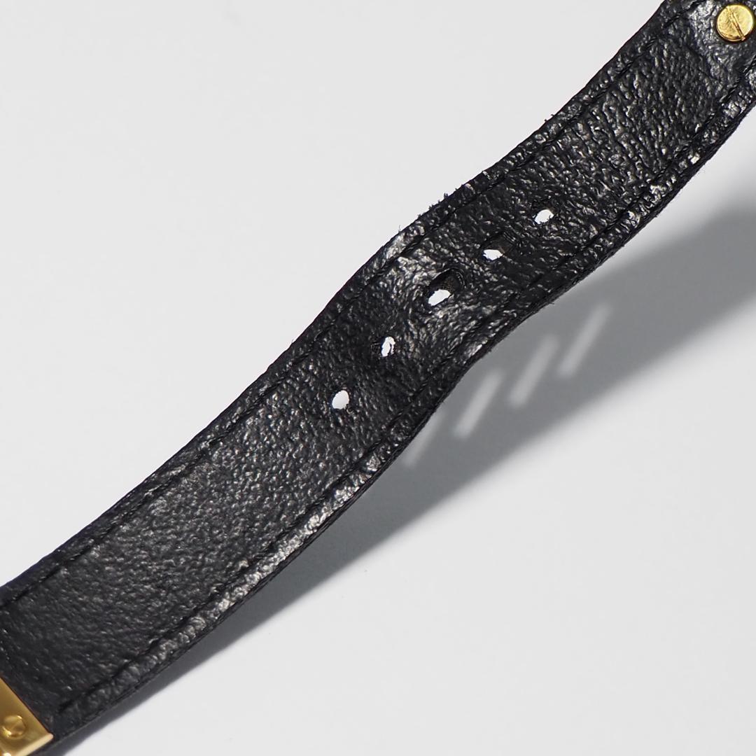 ヴェルサーチ 純正革ベルト メデューサ スクエア レディース 腕時計 F390