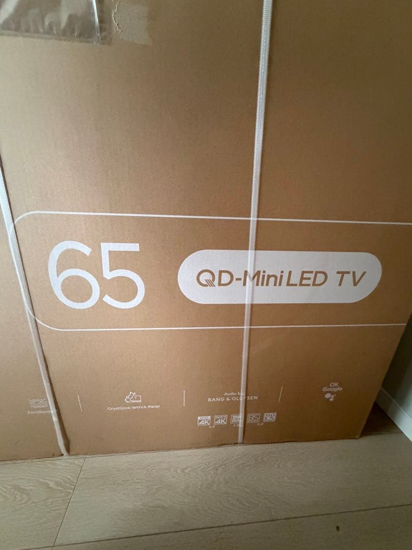 TCL JAPAN 65C8K プレミアム量子ドット MiniLED TV