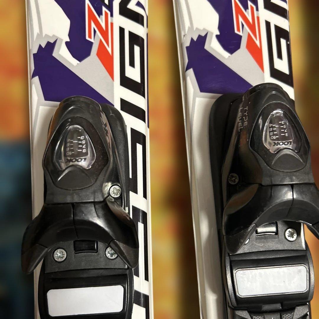 ショートスキー板、ロシニョール、ヘッド、セット。