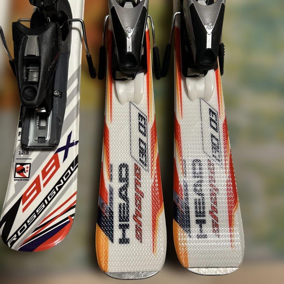 ショートスキー板、ロシニョール、ヘッド、セット。