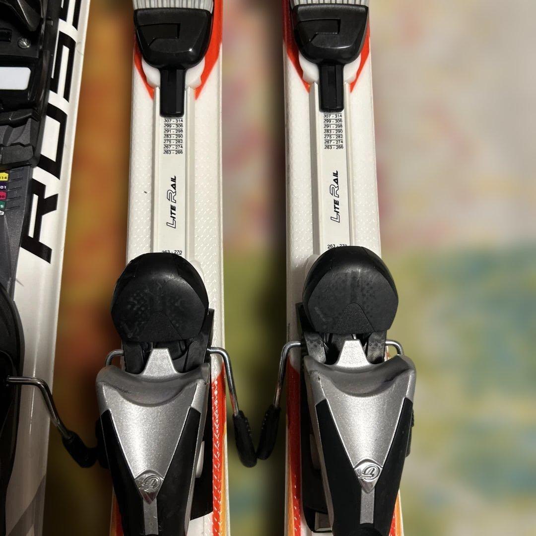 ショートスキー板、ロシニョール、ヘッド、セット。