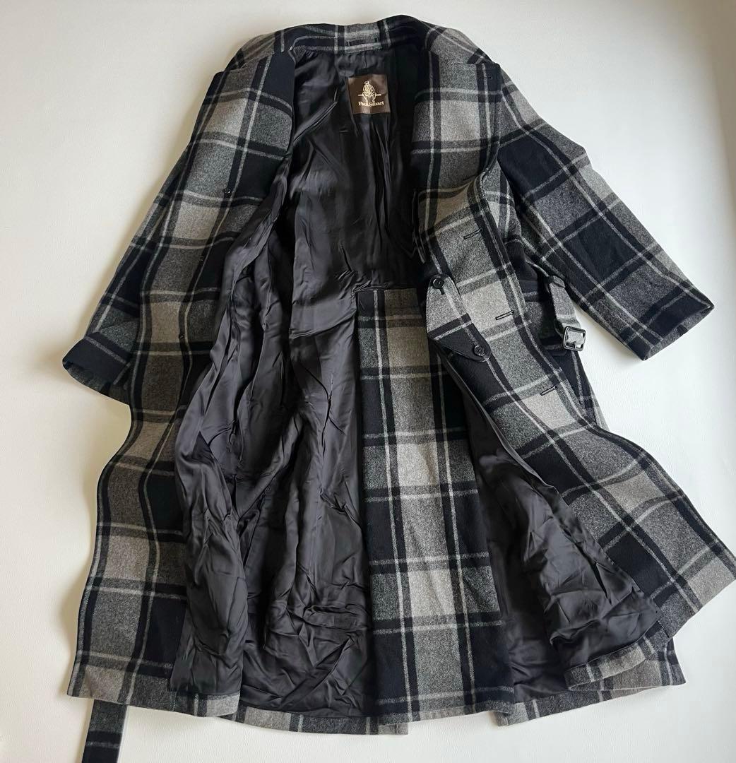 23AW　ポールスチュアート　ブロックチェックコート　80周年記念　定価17万