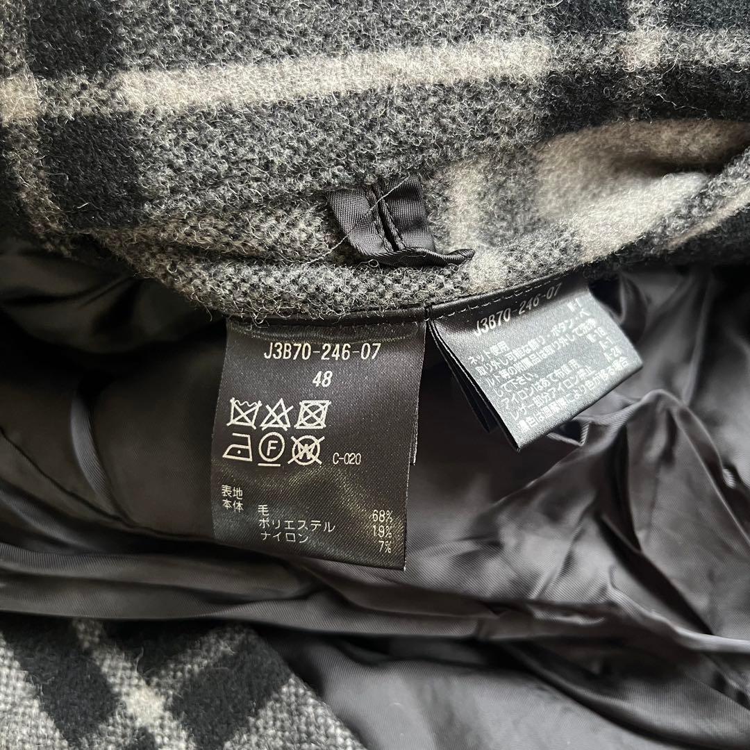 23AW　ポールスチュアート　ブロックチェックコート　80周年記念　定価17万