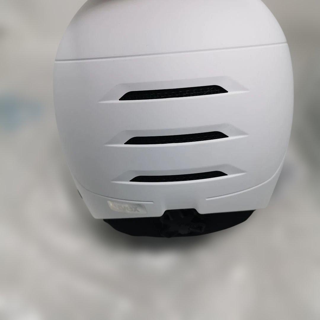 uvex rocket jr visor 白 スキー スノボ ヘルメット 子供