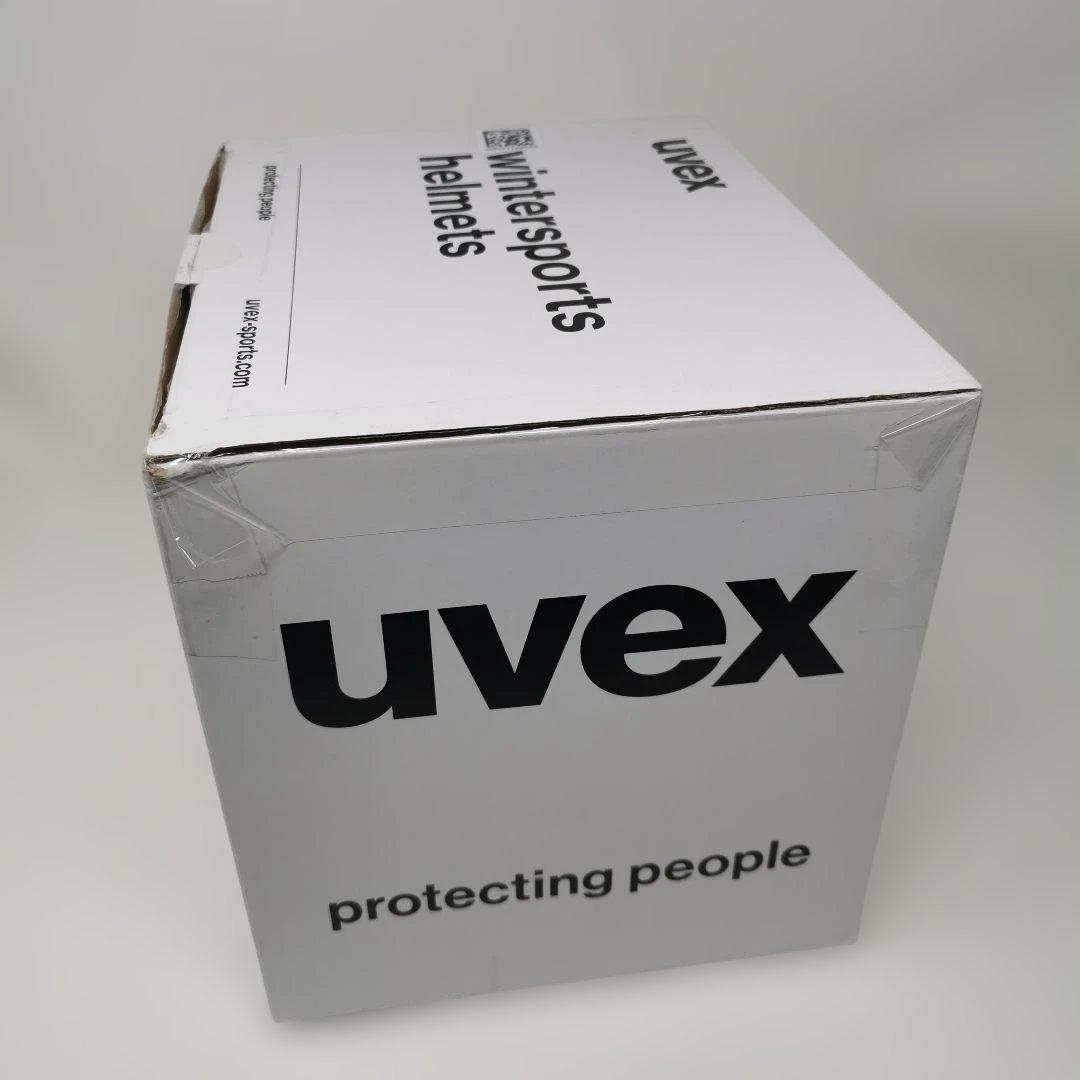 uvex rocket jr visor 白 スキー スノボ ヘルメット 子供