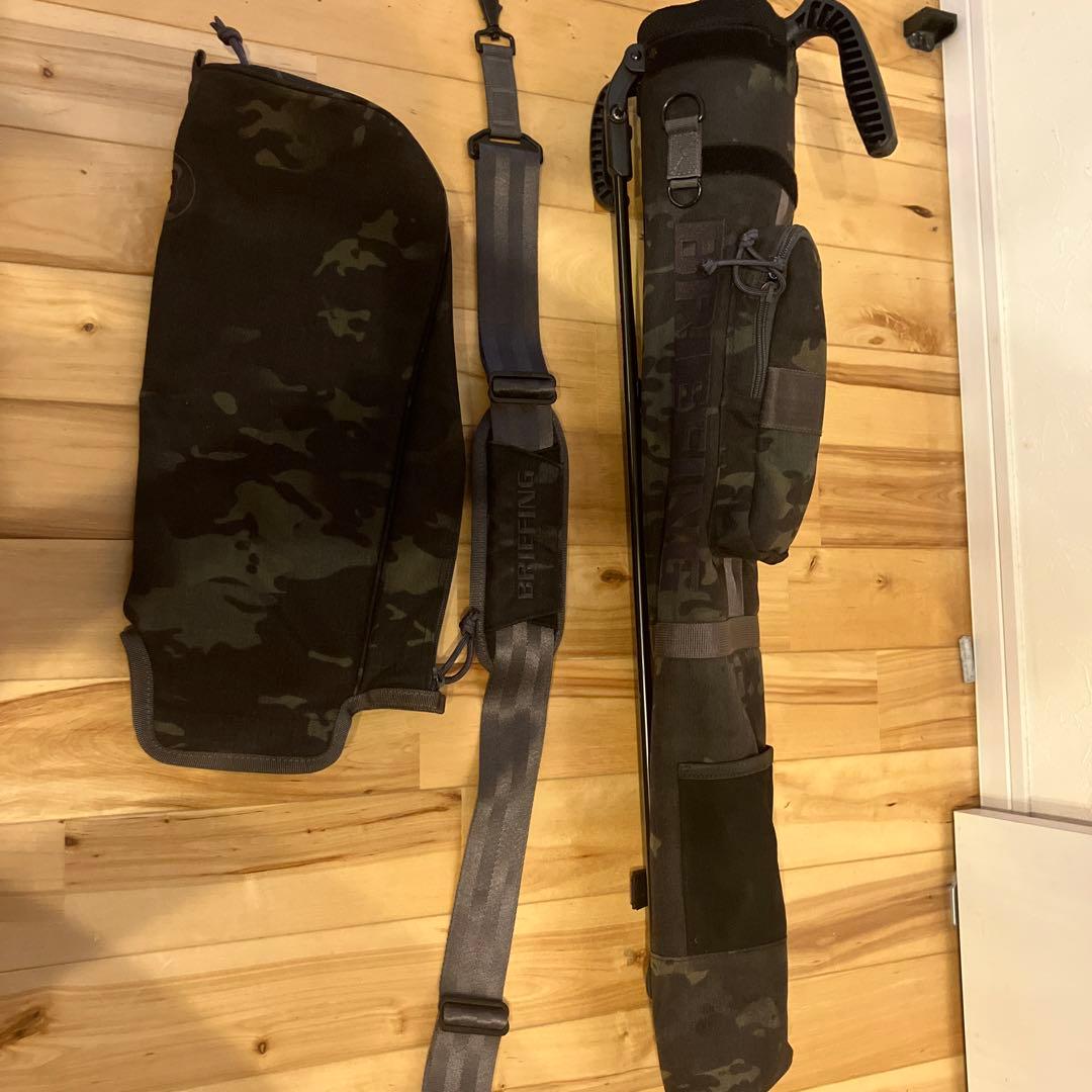 BRIEFING ゴルフバッグ スタンド式 ブラック