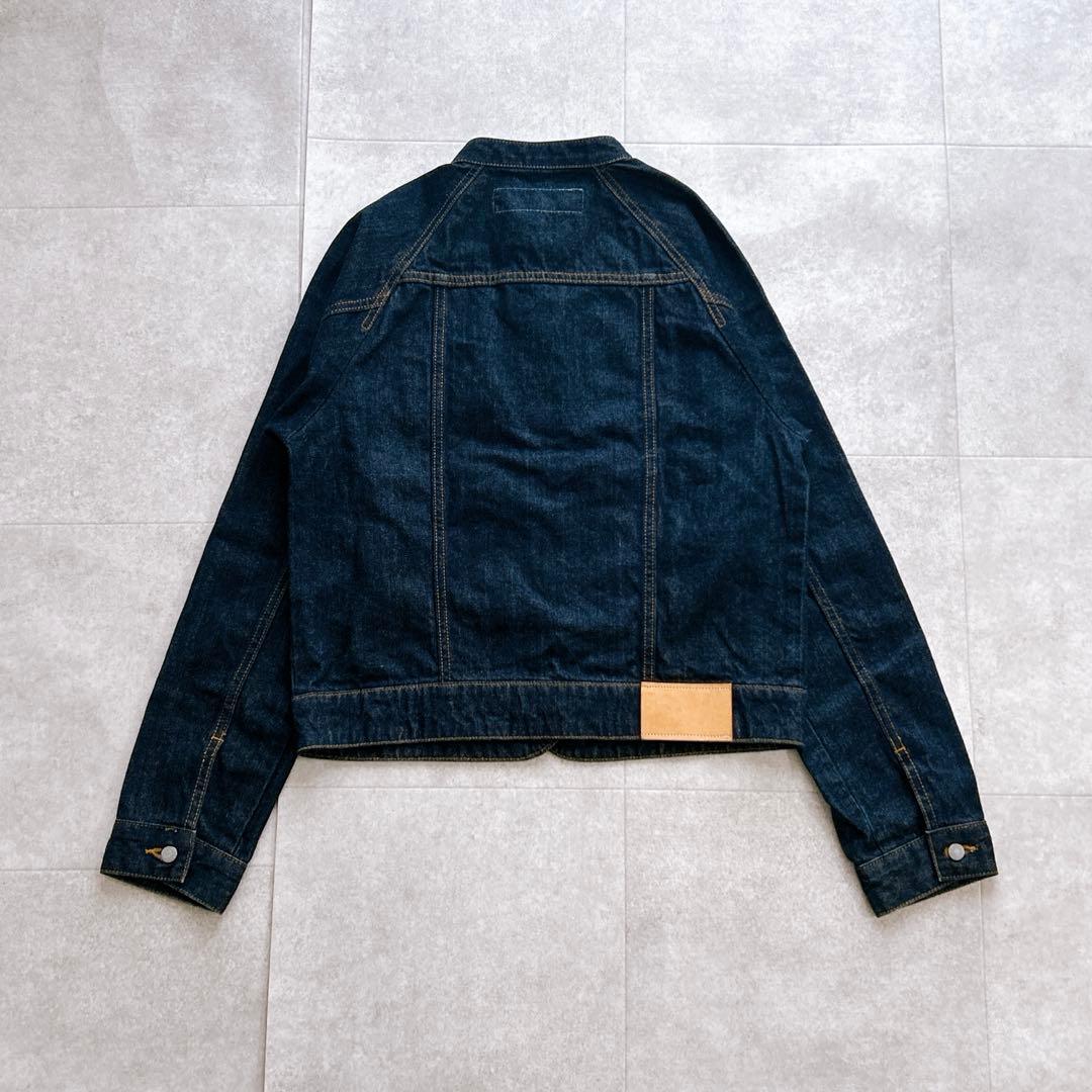 極美品✨si-si-si comfort スタンドカラー デニムジャケット 38