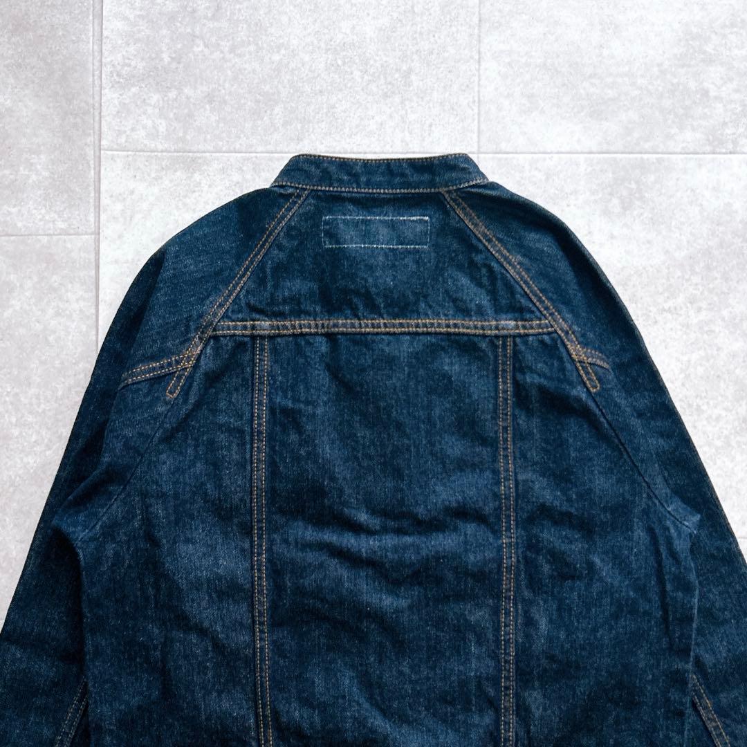 極美品✨si-si-si comfort スタンドカラー デニムジャケット 38