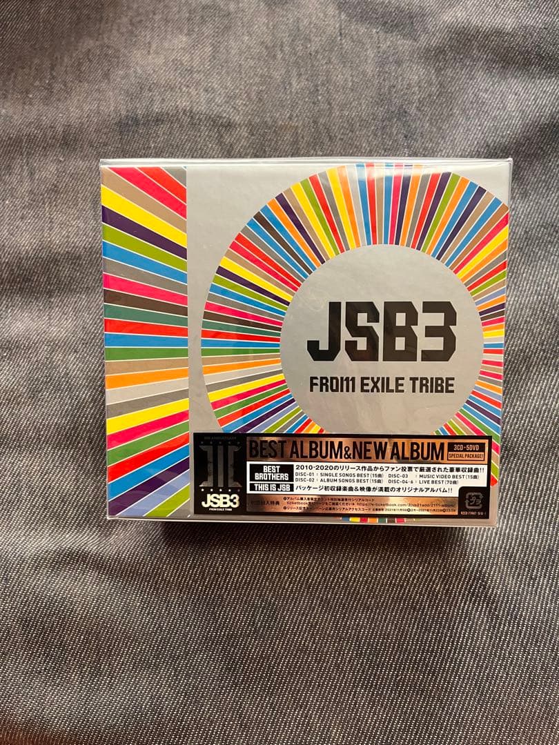 三代目 J Soul Brothers BESTALBUM 3CD 5DVD