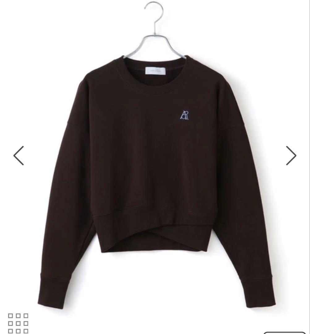 アダムエロペ　ブラウンスウェット