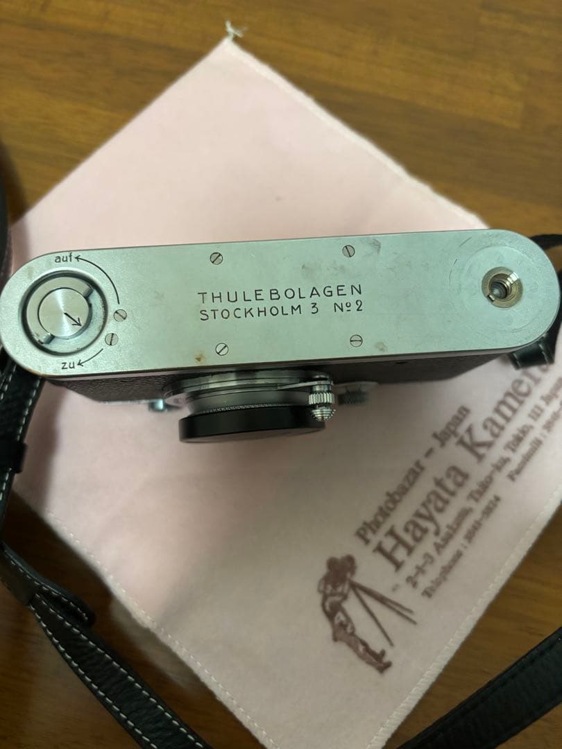 バルナックleicaとElmar 5cm 美品　早田カメラ購入　おまけ多数付