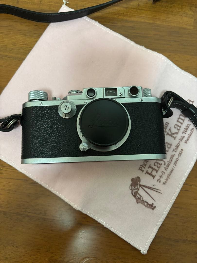 バルナックleicaとElmar 5cm 美品　早田カメラ購入　おまけ多数付
