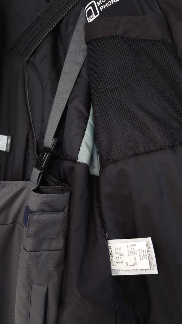 phenix ノルウェーチームレプリカ スキーウェア 子ども用 黒/グレー