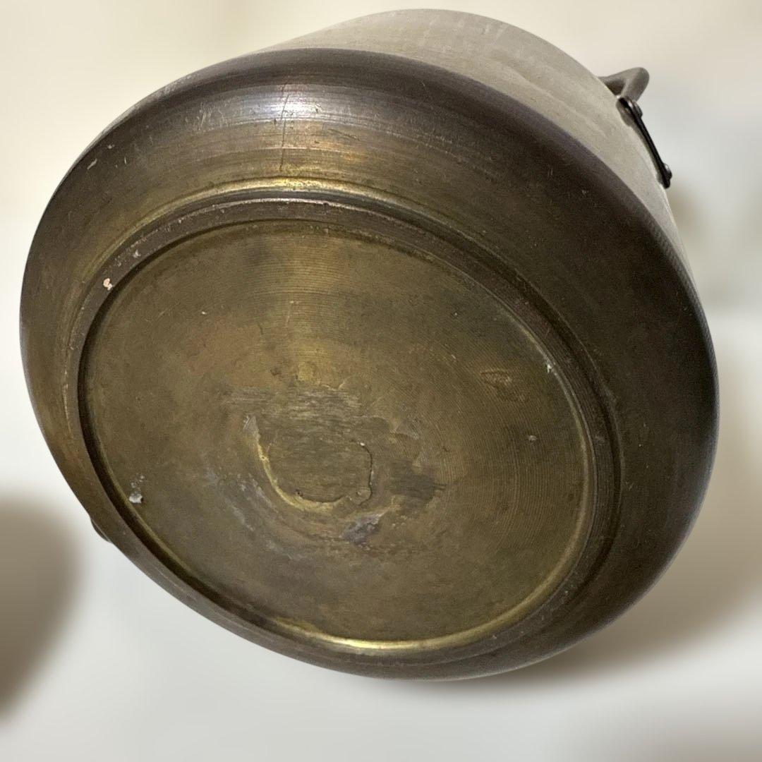 T*ý様 レトロ アンティーク 銅製やかん ヤカン 山西造船鉄工所 ずっしり重い