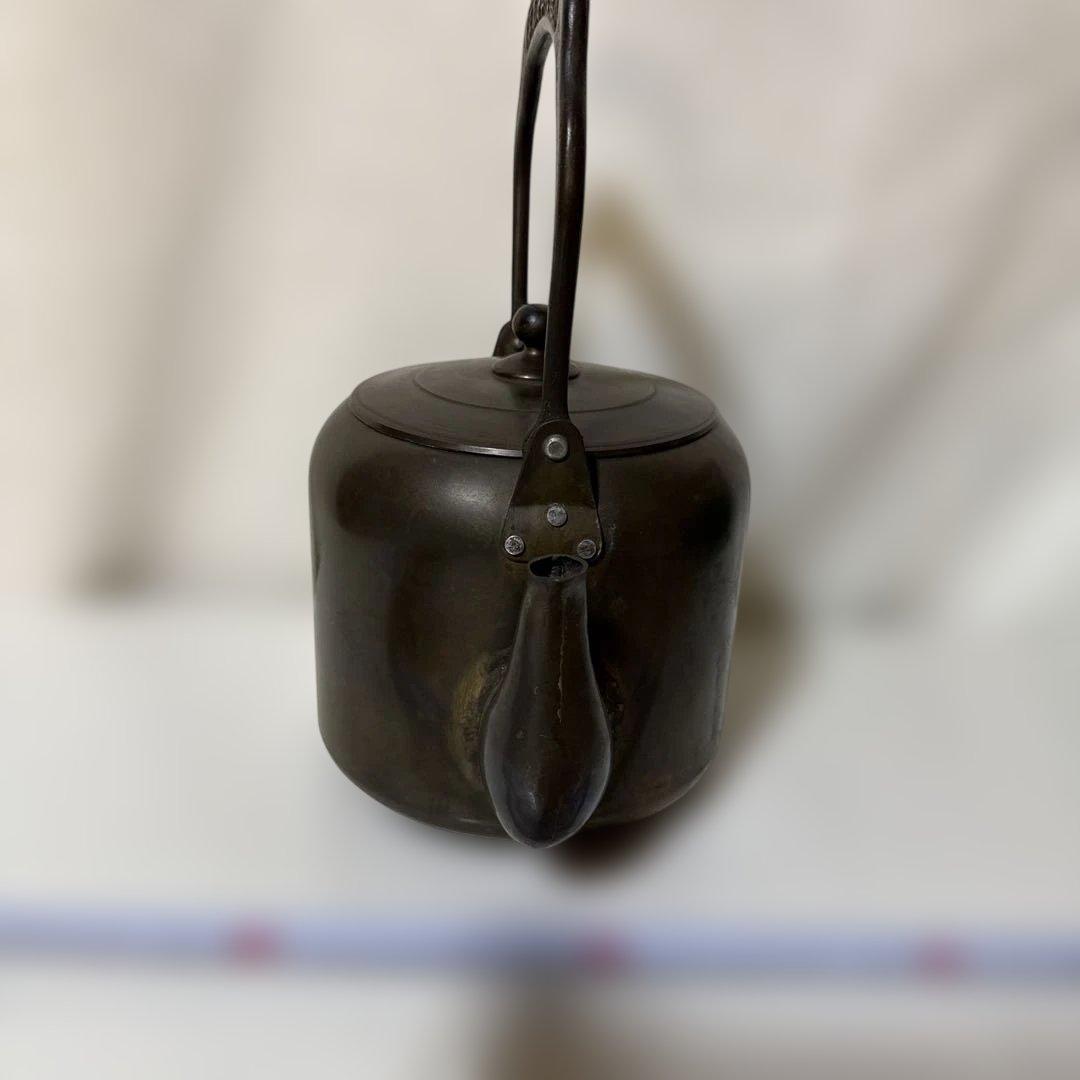 T*ý様 レトロ アンティーク 銅製やかん ヤカン 山西造船鉄工所 ずっしり重い