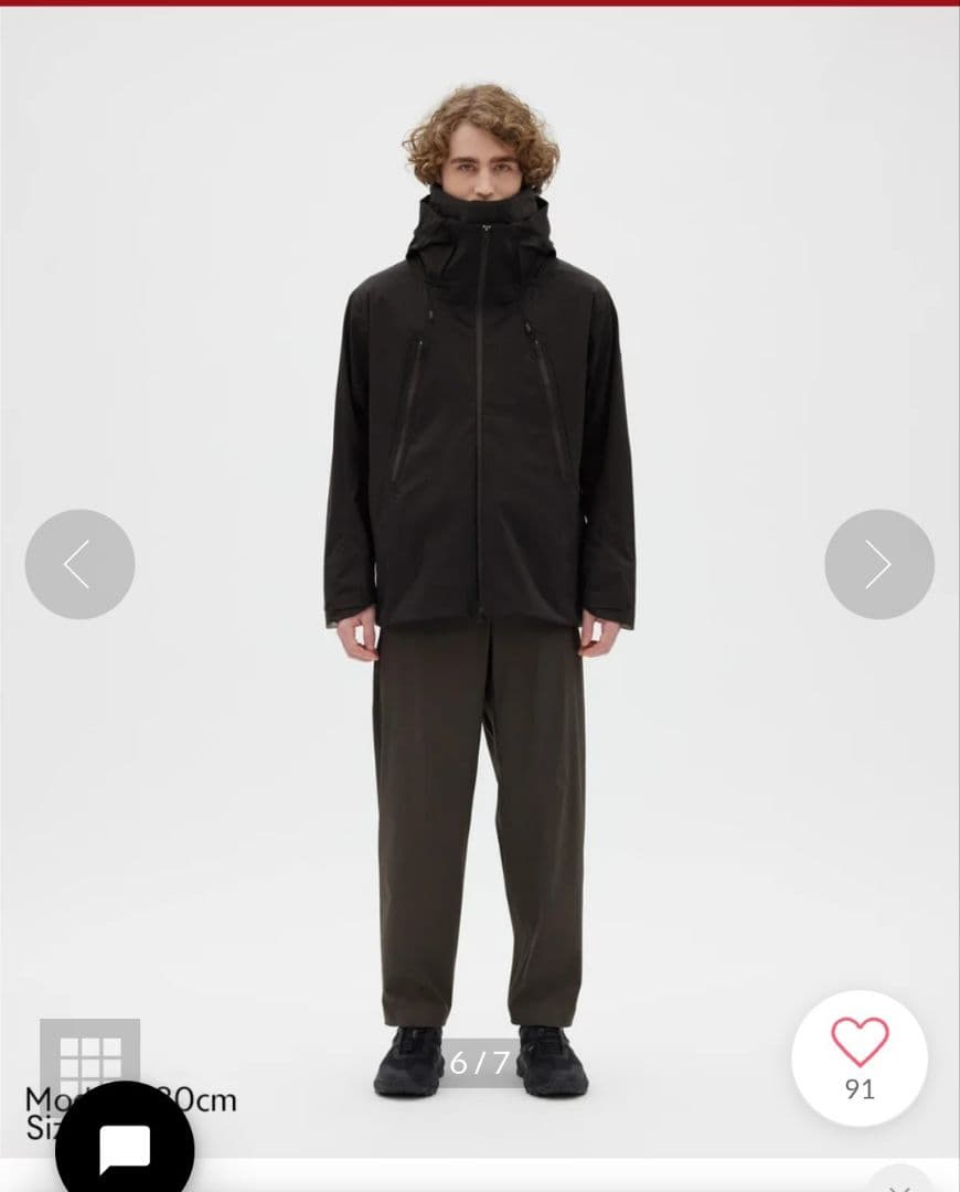 DESCENTE ALLTERRAIN フィットマフラー BK